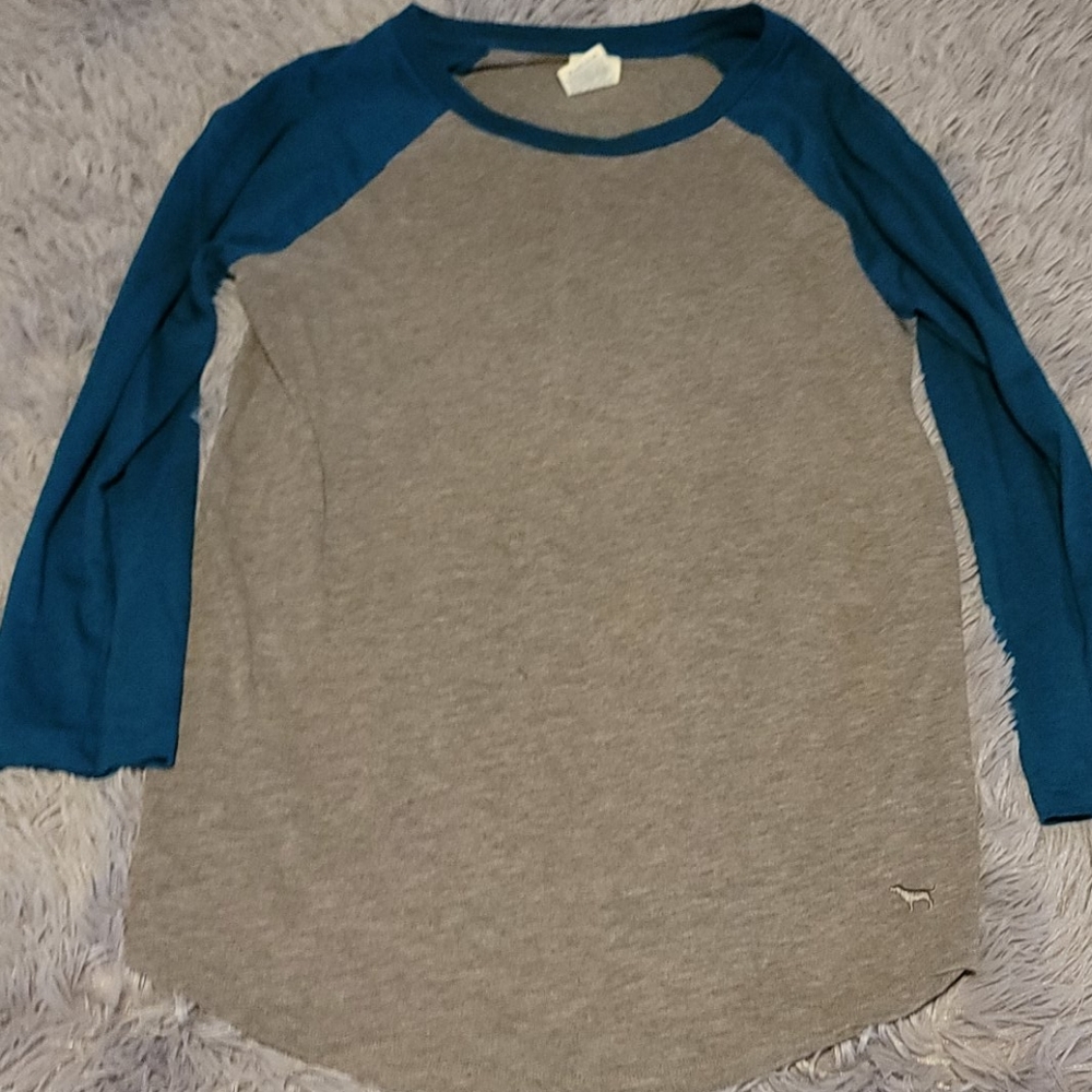 Pink baseball tee